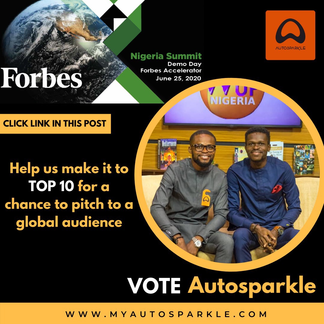 Vote Autosparkle for Forbes